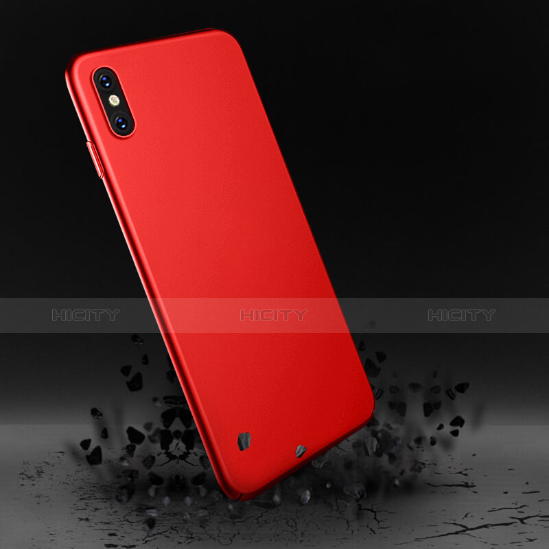 Carcasa Dura Plastico Rigida Mate para Apple iPhone Xs Max Rojo