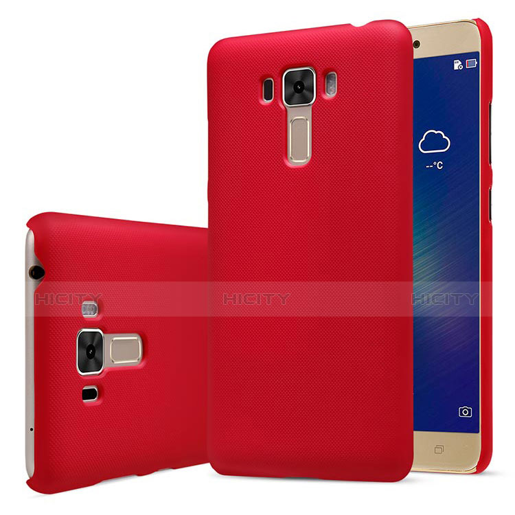 Carcasa Dura Plastico Rigida Mate para Asus Zenfone 3 Laser Rojo