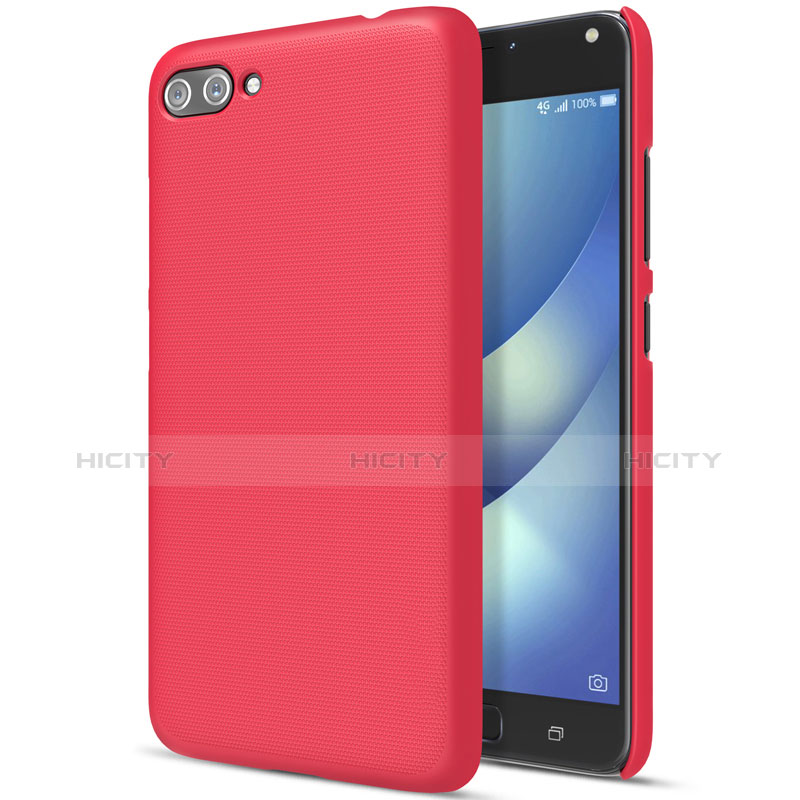 Carcasa Dura Plastico Rigida Mate para Asus Zenfone 4 Max ZC554KL Rojo