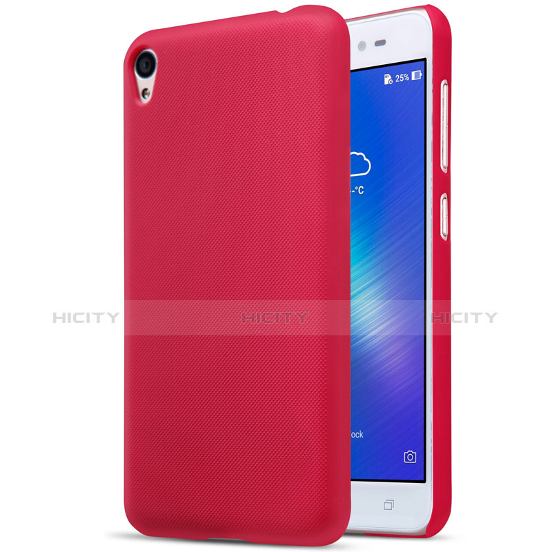 Carcasa Dura Plastico Rigida Mate para Asus Zenfone Live ZB501KL Rojo