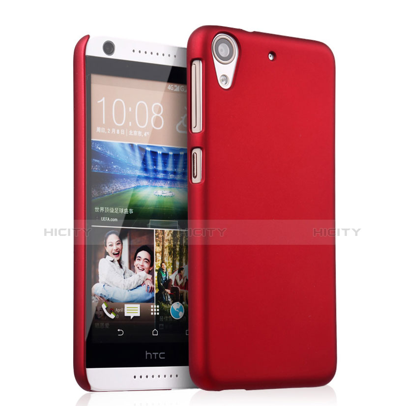 Carcasa Dura Plastico Rigida Mate para HTC Desire 626 Rojo