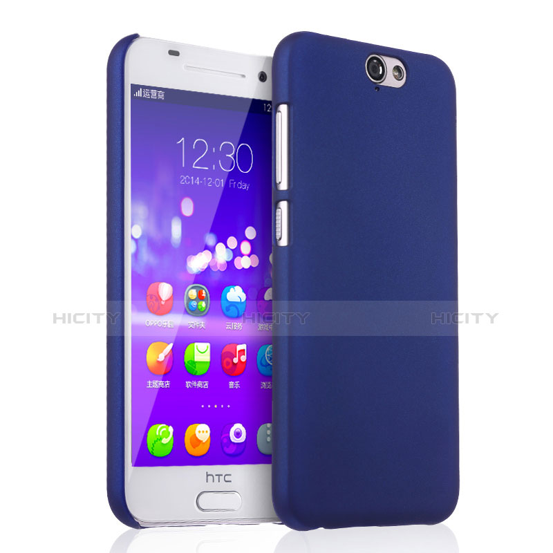 Carcasa Dura Plastico Rigida Mate para HTC One A9 Azul