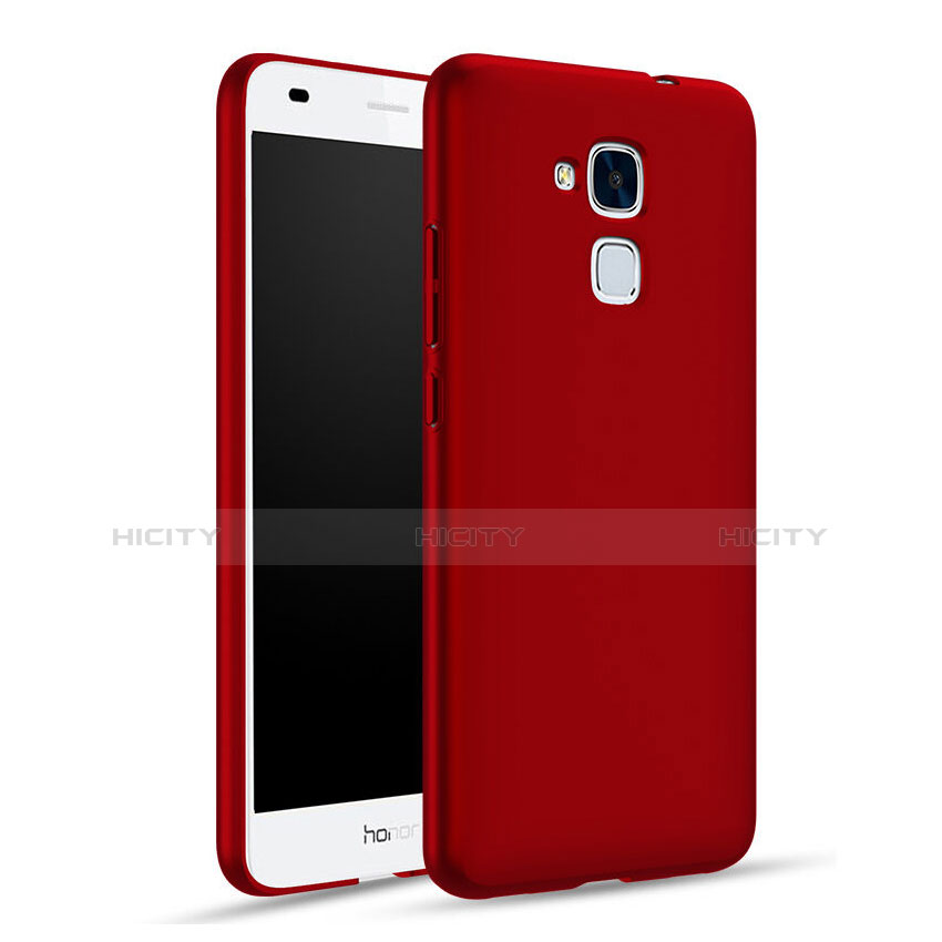 Carcasa Dura Plastico Rigida Mate para Huawei GR5 Mini Rojo