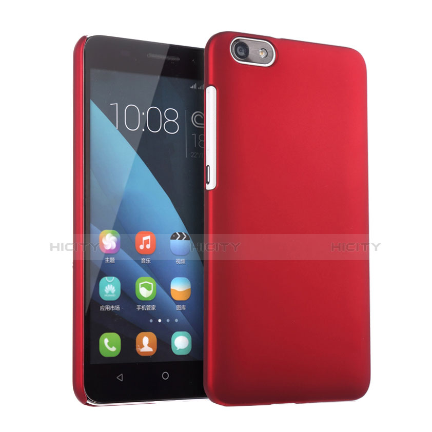 Carcasa Dura Plastico Rigida Mate para Huawei Honor 4X Rojo