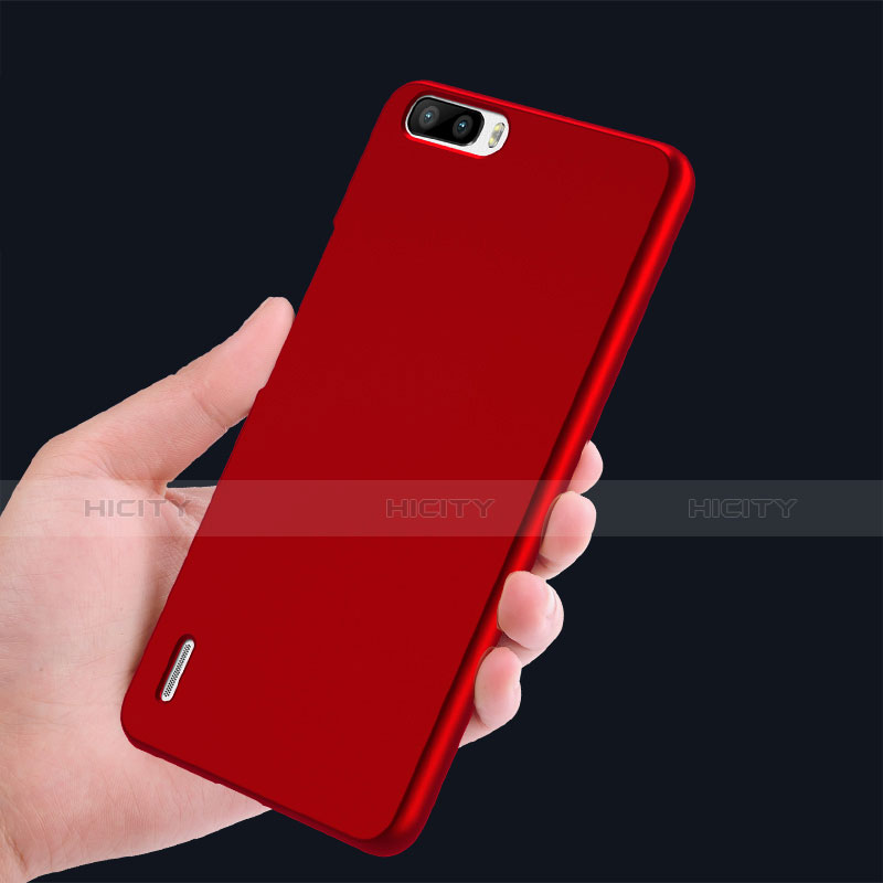 Carcasa Dura Plastico Rigida Mate para Huawei Honor 6 Plus Rojo