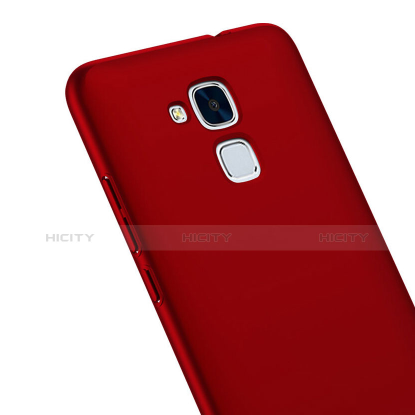 Carcasa Dura Plastico Rigida Mate para Huawei Honor 7 Lite Rojo