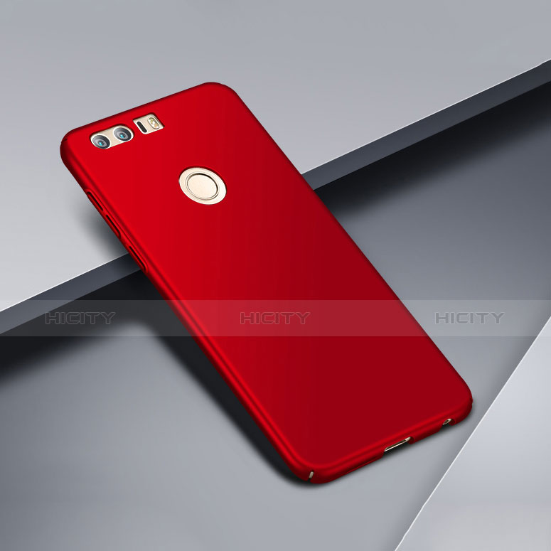 Carcasa Dura Plastico Rigida Mate para Huawei Honor 8 Rojo