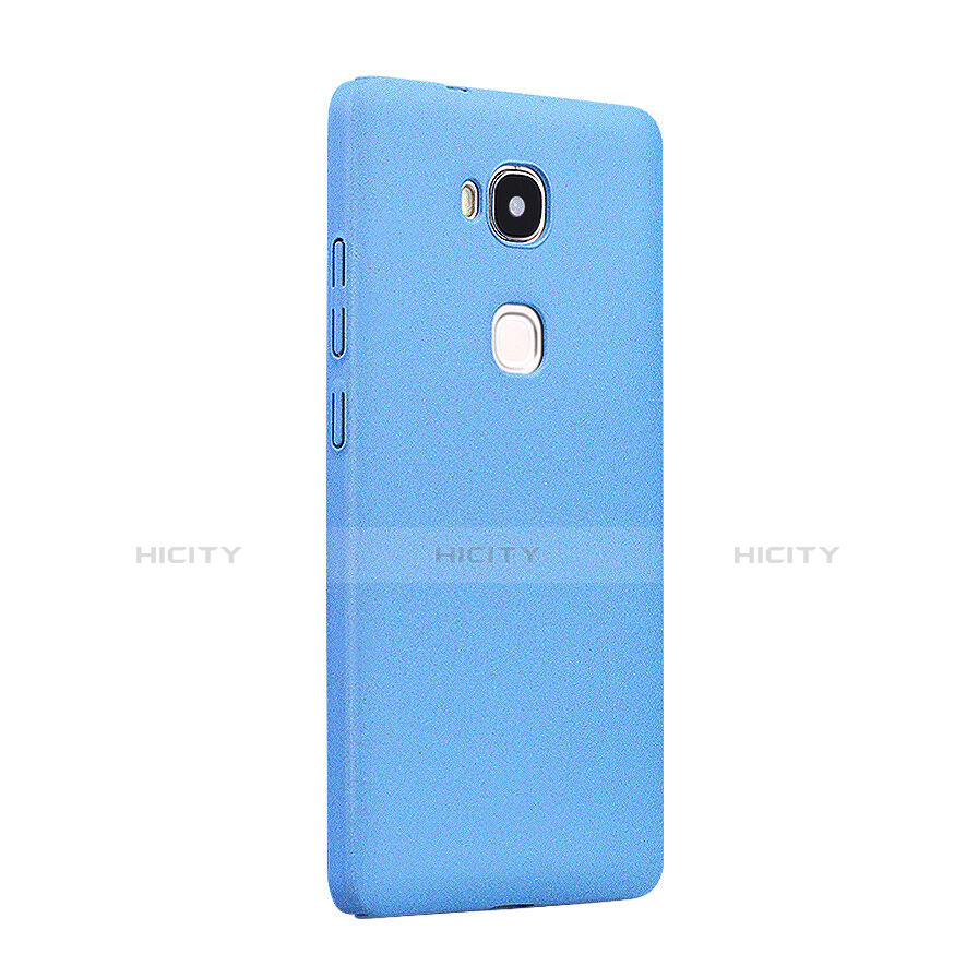 Carcasa Dura Plastico Rigida Mate para Huawei Honor Play 5X Azul Cielo