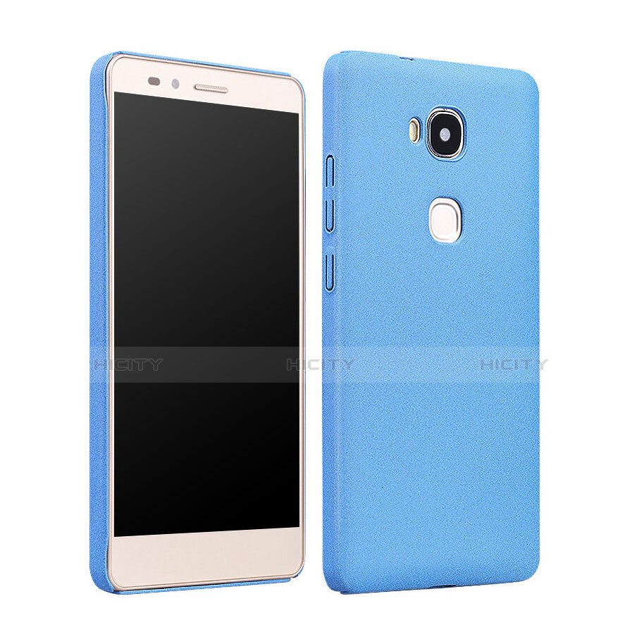 Carcasa Dura Plastico Rigida Mate para Huawei Honor Play 5X Azul Cielo