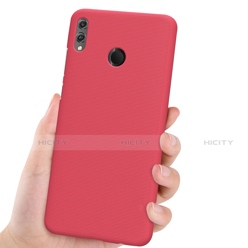 Carcasa Dura Plastico Rigida Mate para Huawei Honor V10 Lite Rojo