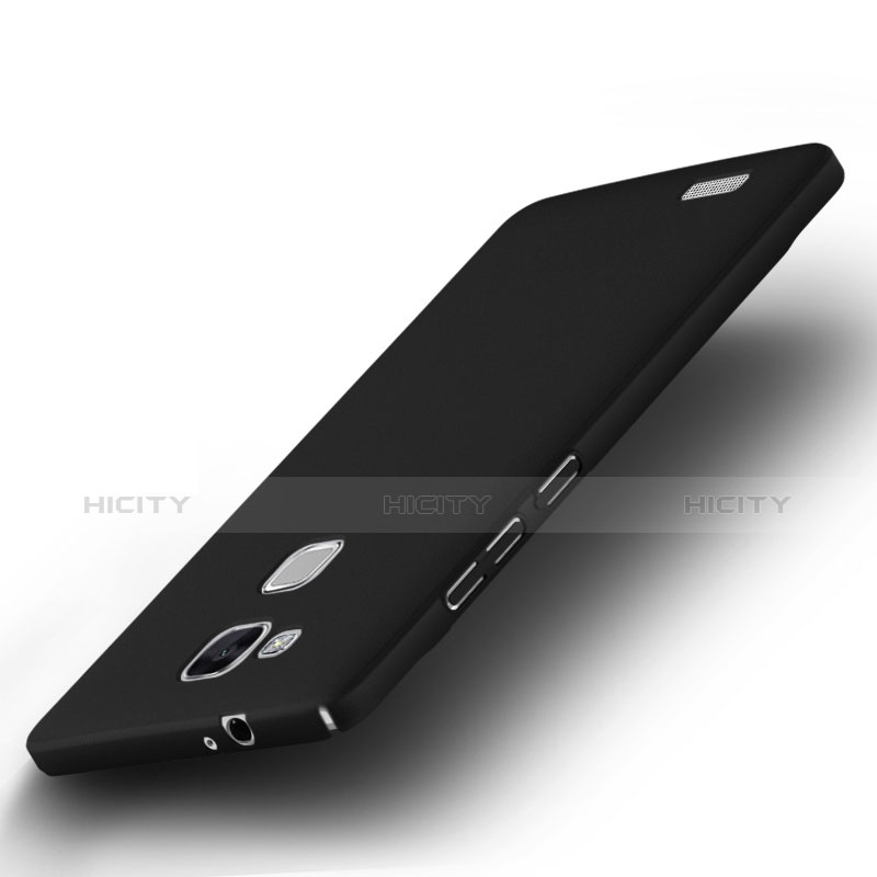 Carcasa Dura Plastico Rigida Mate para Huawei Mate 7 Negro