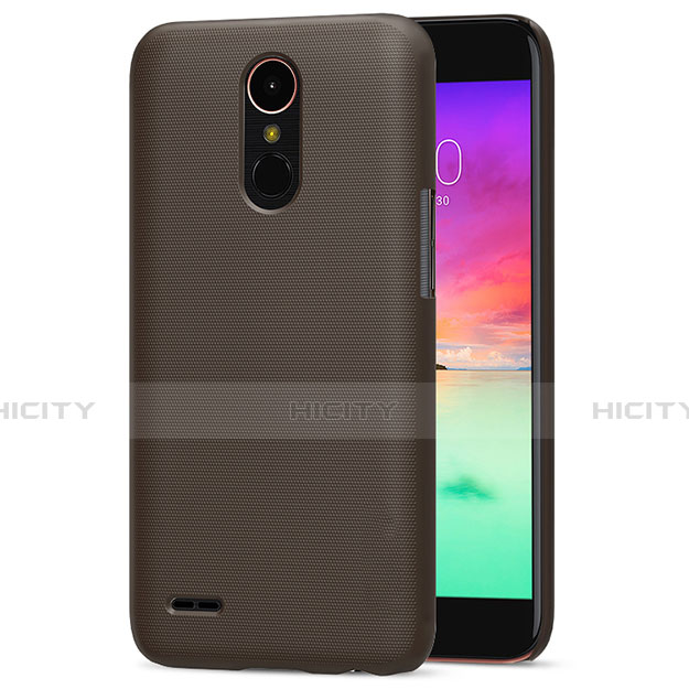 Carcasa Dura Plastico Rigida Mate para LG K10 (2017) Marron