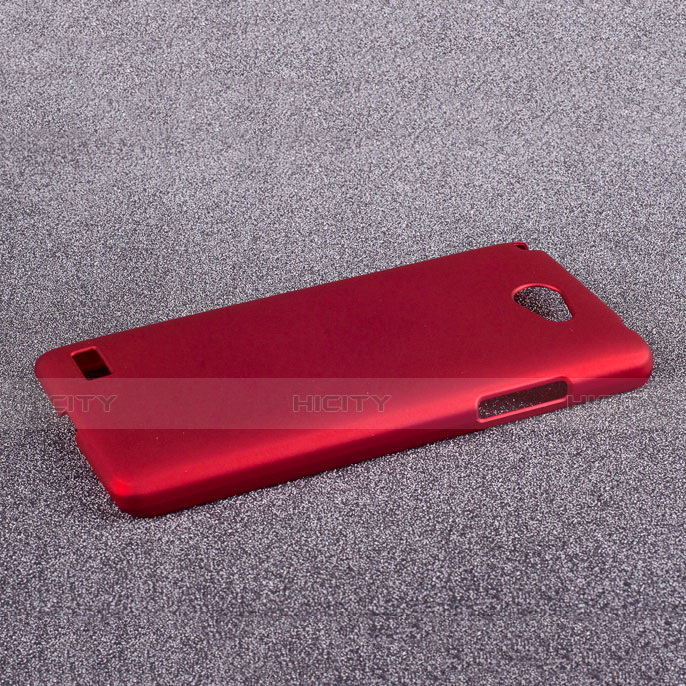 Carcasa Dura Plastico Rigida Mate para LG L Bello 2 Rojo