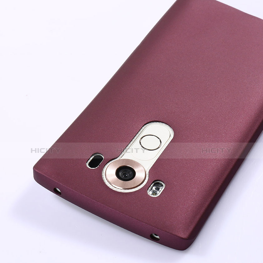 Carcasa Dura Plastico Rigida Mate para LG V10 Rojo