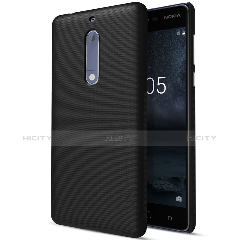 Carcasa Dura Plastico Rigida Mate para Nokia 5 Negro