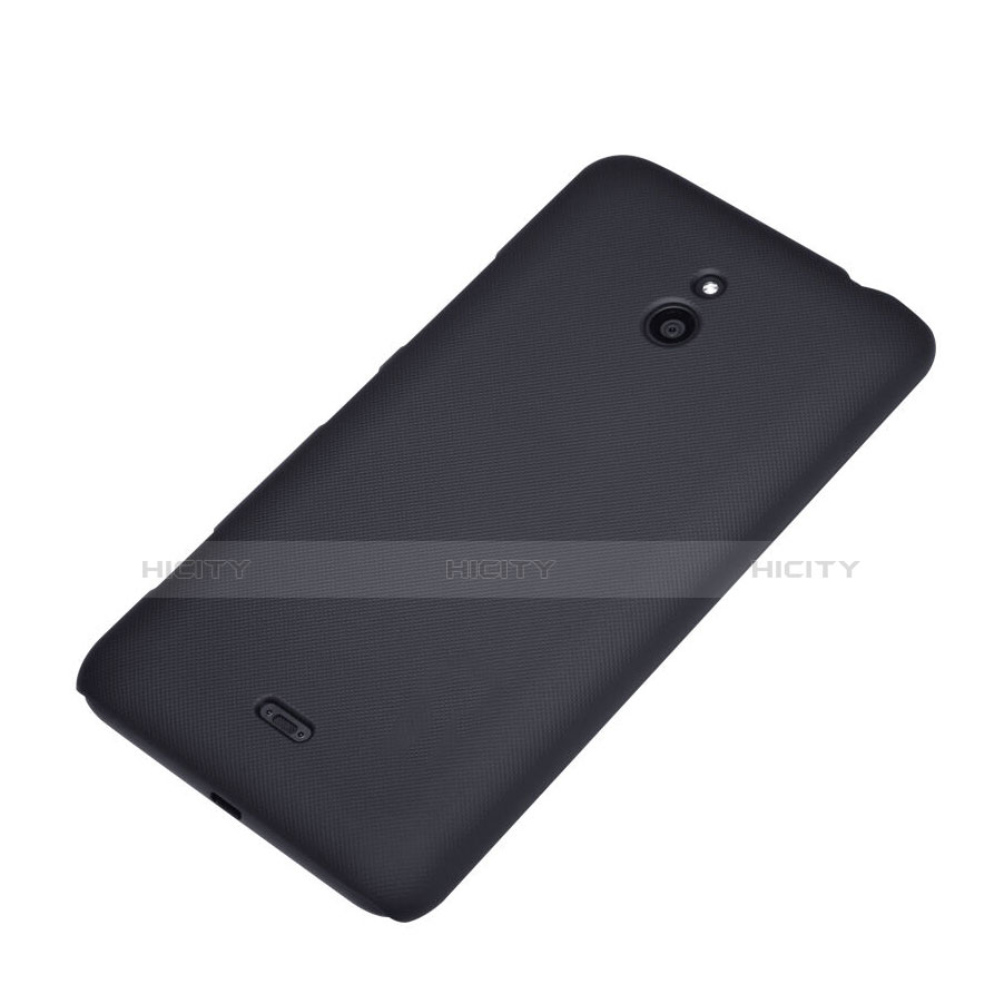 Carcasa Dura Plastico Rigida Mate para Nokia Lumia 1320 Negro