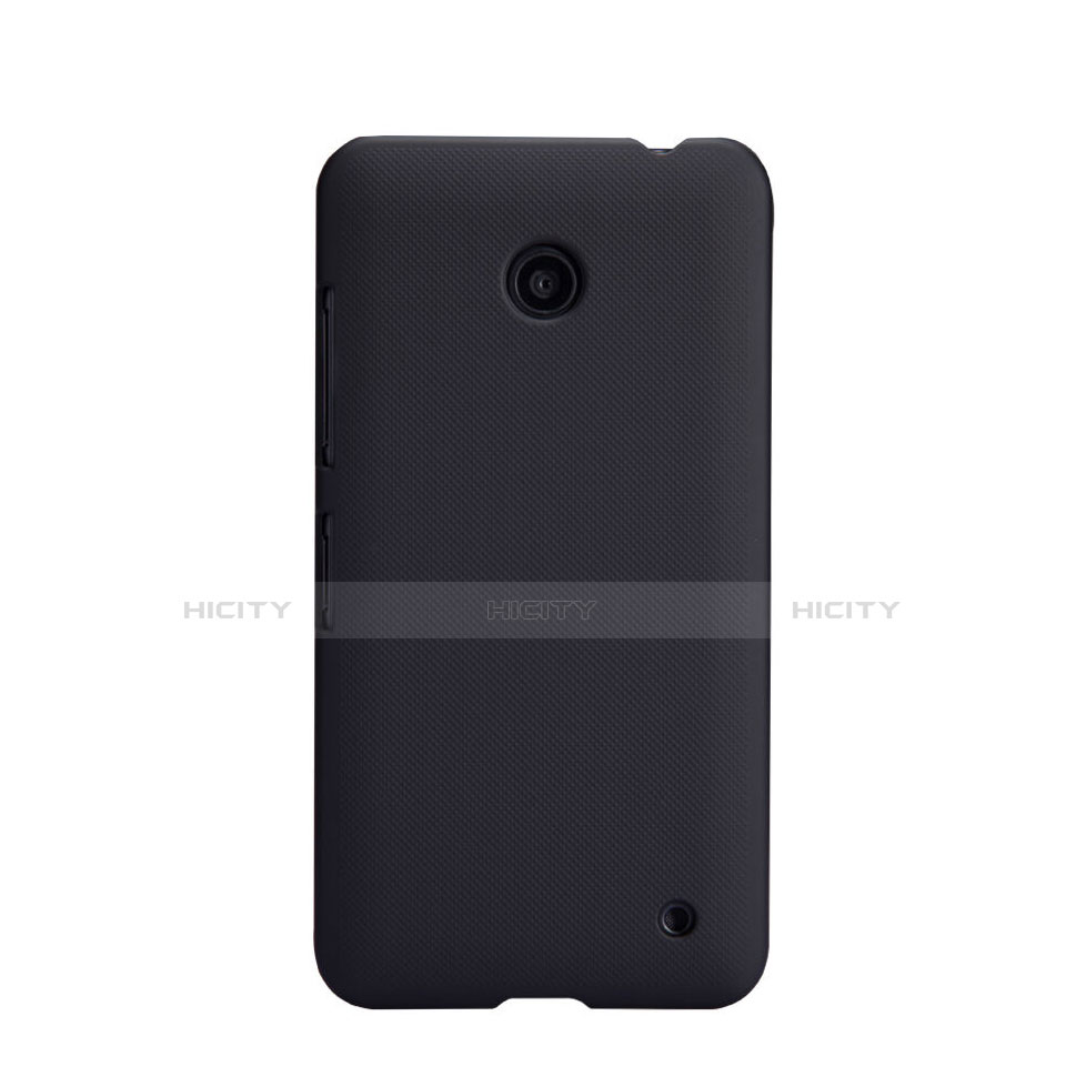 Carcasa Dura Plastico Rigida Mate para Nokia Lumia 630 Negro