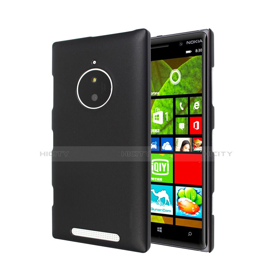 Carcasa Dura Plastico Rigida Mate para Nokia Lumia 830 Negro