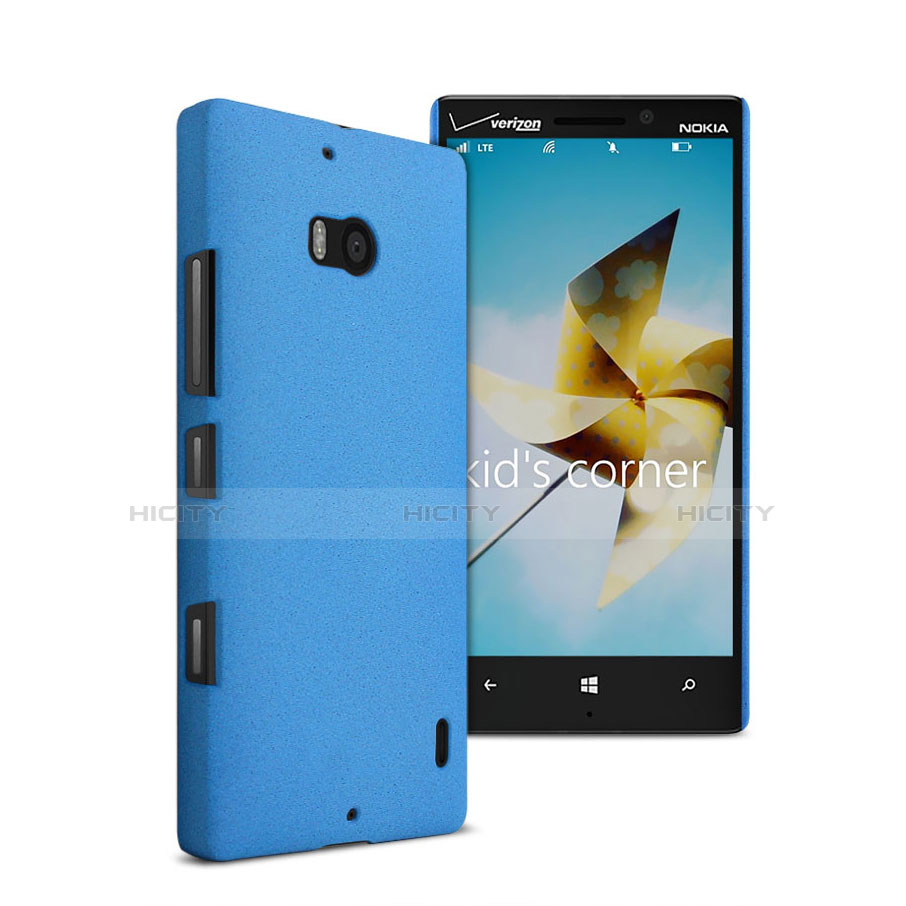 Carcasa Dura Plastico Rigida Mate para Nokia Lumia 930 Azul