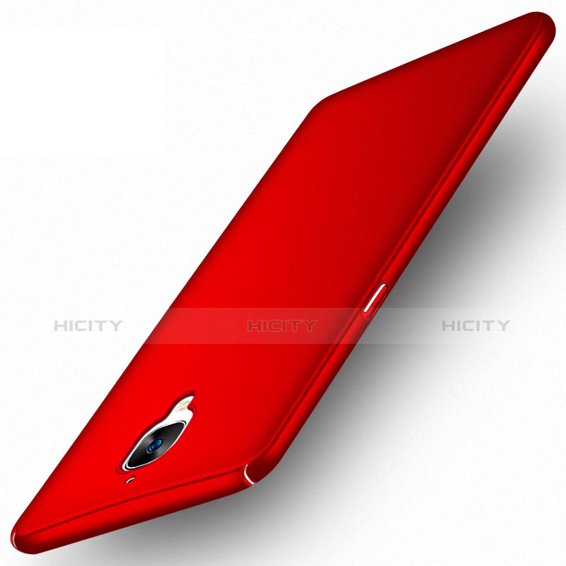 Carcasa Dura Plastico Rigida Mate para OnePlus 3T Rojo