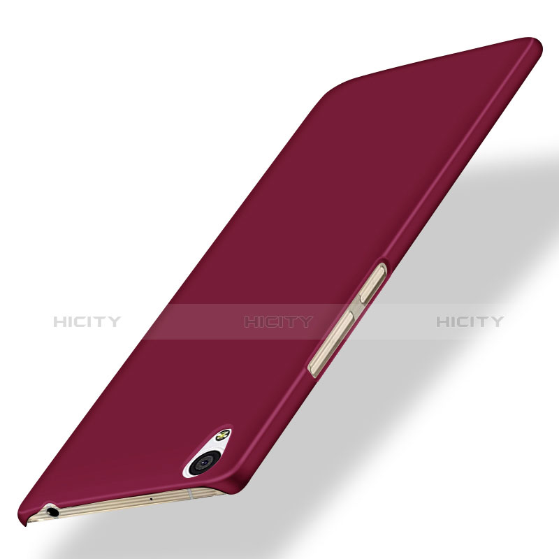 Carcasa Dura Plastico Rigida Mate para OnePlus X Rojo