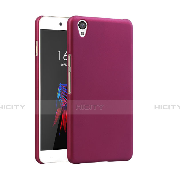 Carcasa Dura Plastico Rigida Mate para OnePlus X Rojo