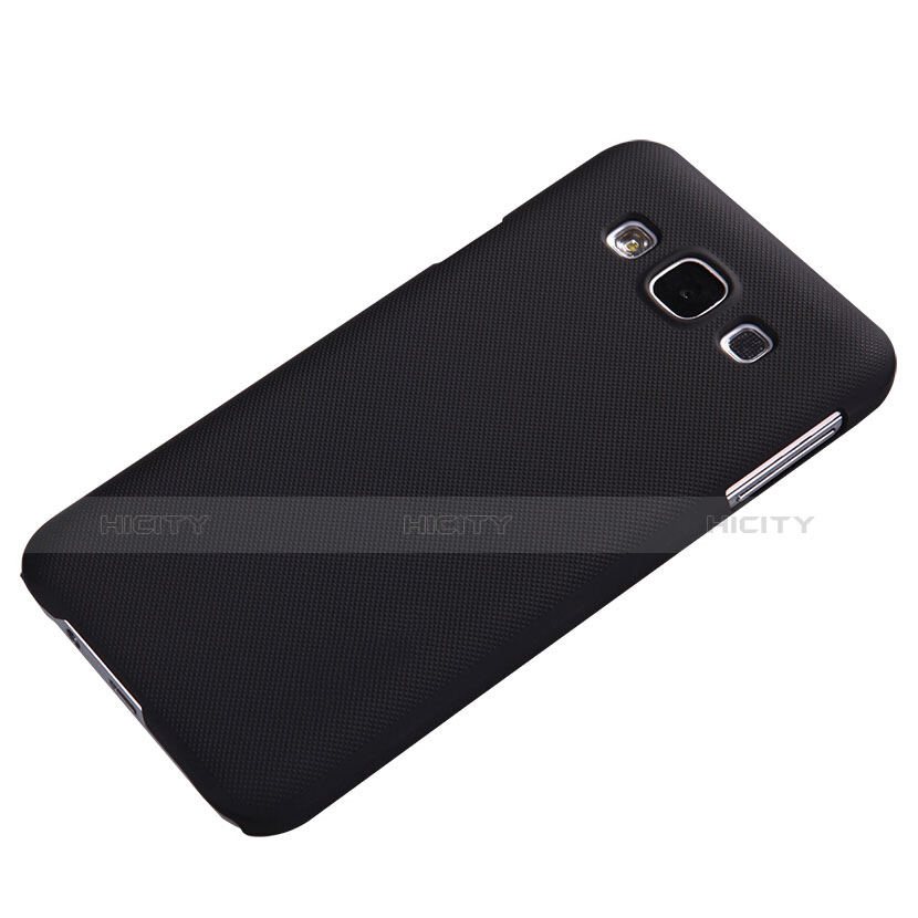 Carcasa Dura Plastico Rigida Mate para Samsung Galaxy E5 SM-E500F E500H Negro