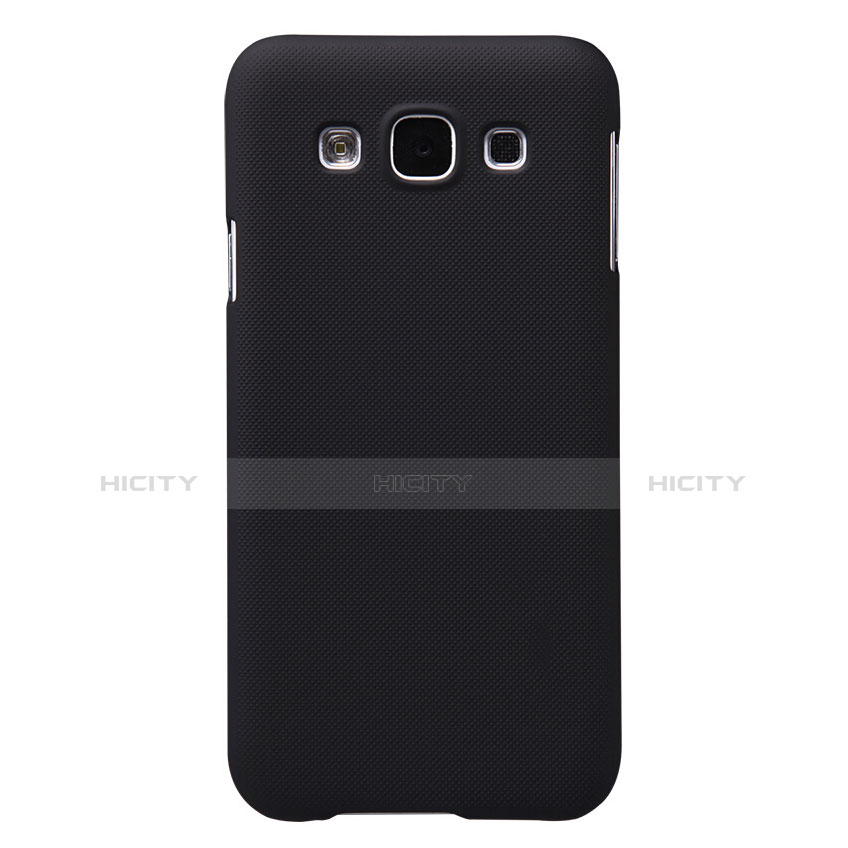 Carcasa Dura Plastico Rigida Mate para Samsung Galaxy E5 SM-E500F E500H Negro