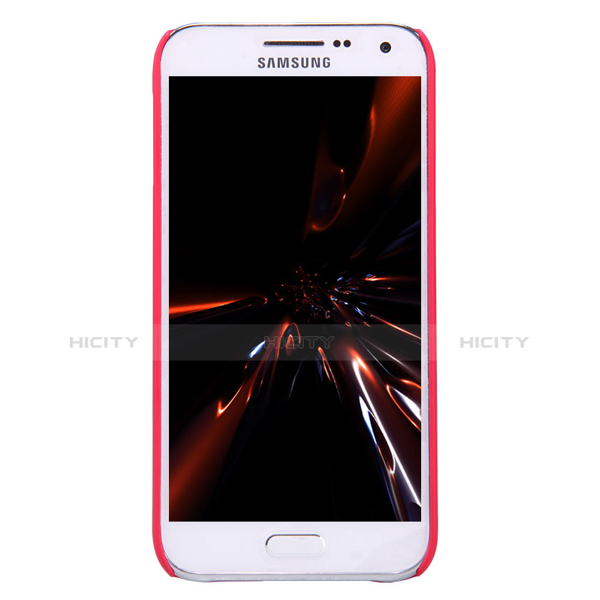 Carcasa Dura Plastico Rigida Mate para Samsung Galaxy E5 SM-E500F E500H Rojo