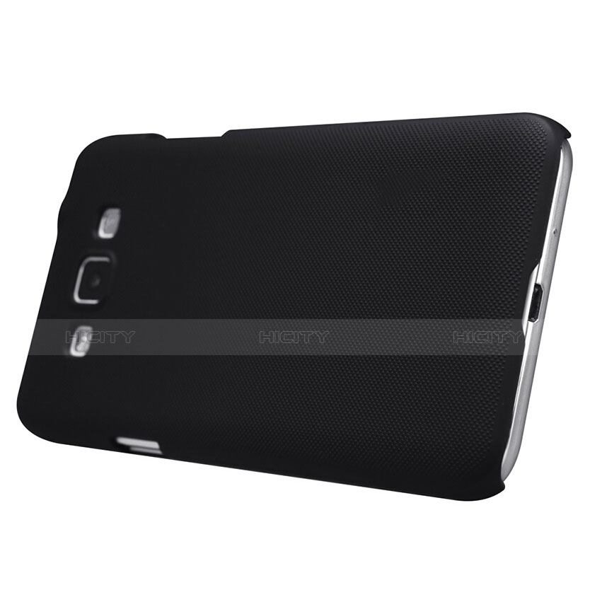 Carcasa Dura Plastico Rigida Mate para Samsung Galaxy Grand Max SM-G720 Negro