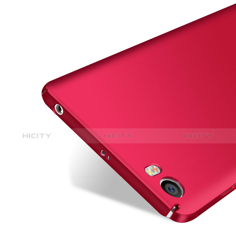 Carcasa Dura Plastico Rigida Mate para Xiaomi Mi 5 Rojo