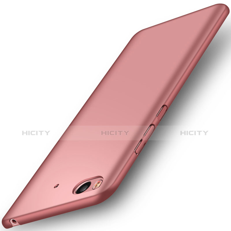 Carcasa Dura Plastico Rigida Mate para Xiaomi Mi 5S Oro Rosa