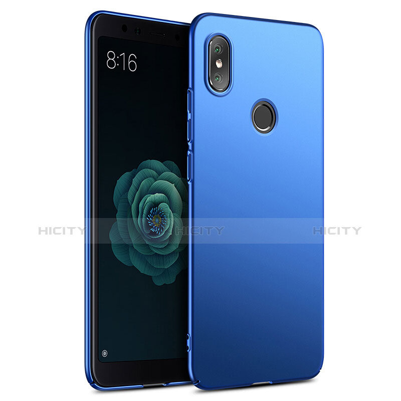 Carcasa Dura Plastico Rigida Mate para Xiaomi Mi 6X Azul