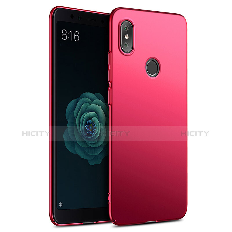 Carcasa Dura Plastico Rigida Mate para Xiaomi Mi 6X Rojo