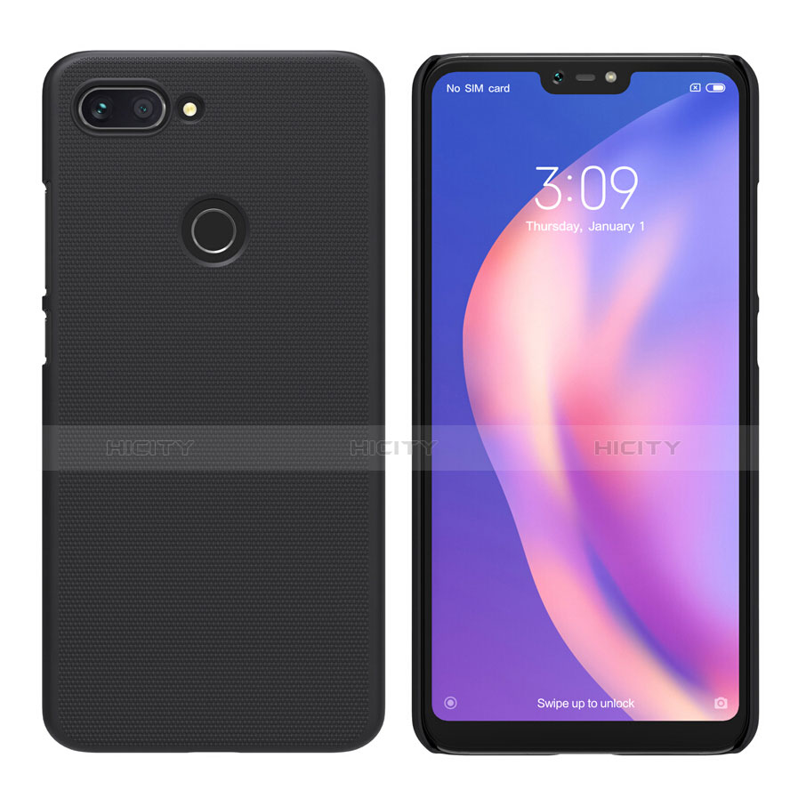 Carcasa Dura Plastico Rigida Mate para Xiaomi Mi 8 Lite Negro