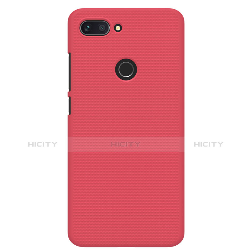 Carcasa Dura Plastico Rigida Mate para Xiaomi Mi 8 Lite Rojo