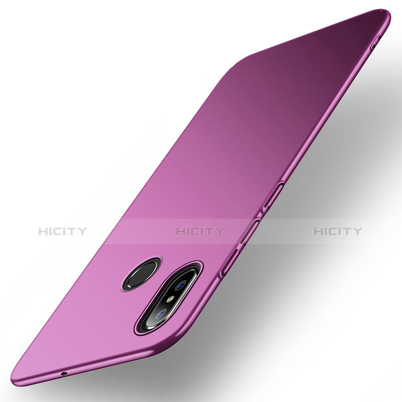 Carcasa Dura Plastico Rigida Mate para Xiaomi Mi 8 Morado