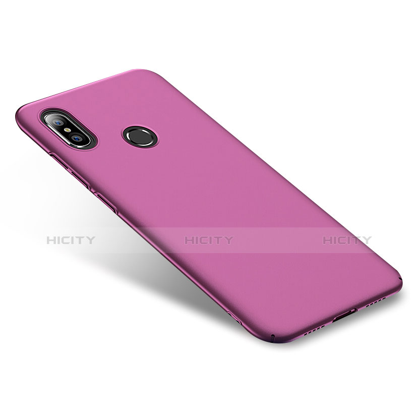 Carcasa Dura Plastico Rigida Mate para Xiaomi Mi 8 Morado