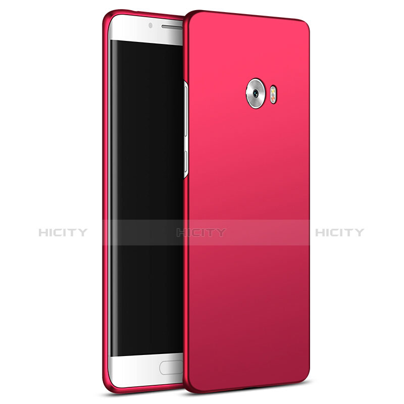 Carcasa Dura Plastico Rigida Mate para Xiaomi Mi Note 2 Rojo