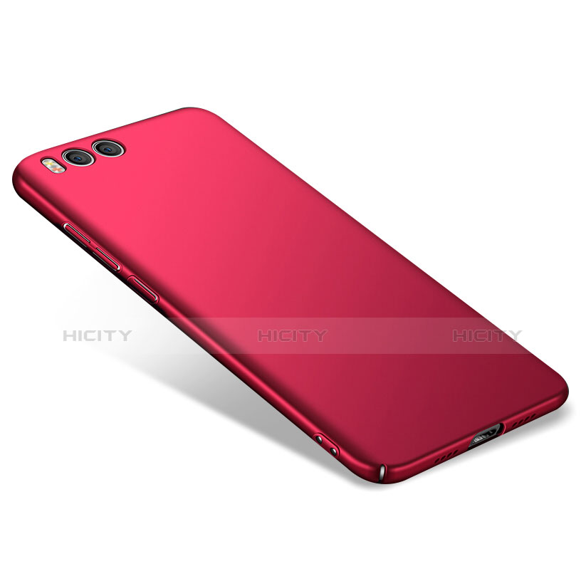 Carcasa Dura Plastico Rigida Mate para Xiaomi Mi Note 3 Rojo