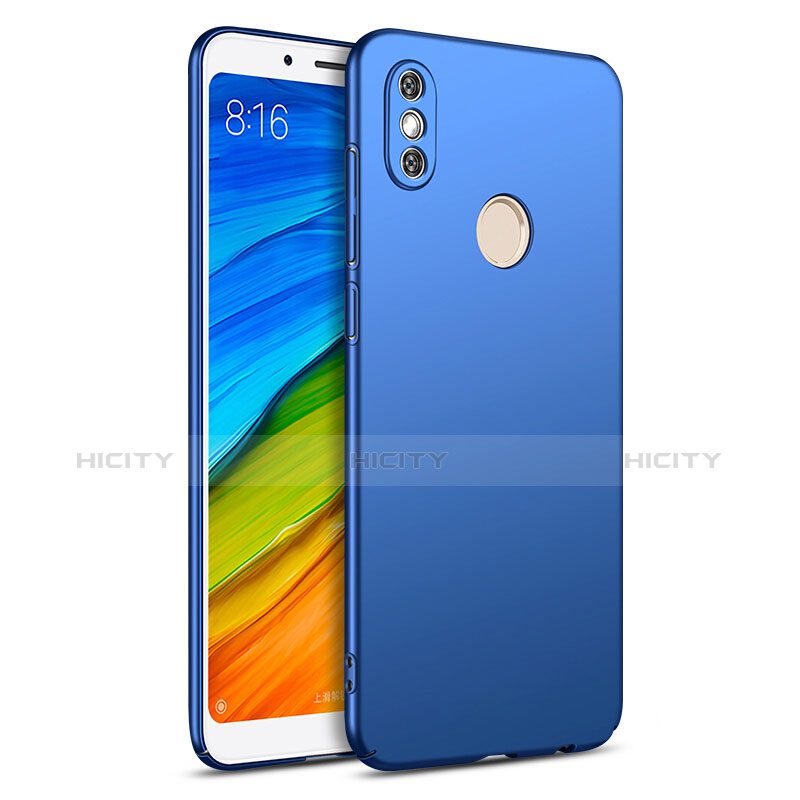 Carcasa Dura Plastico Rigida Mate para Xiaomi Redmi Note 5 Azul