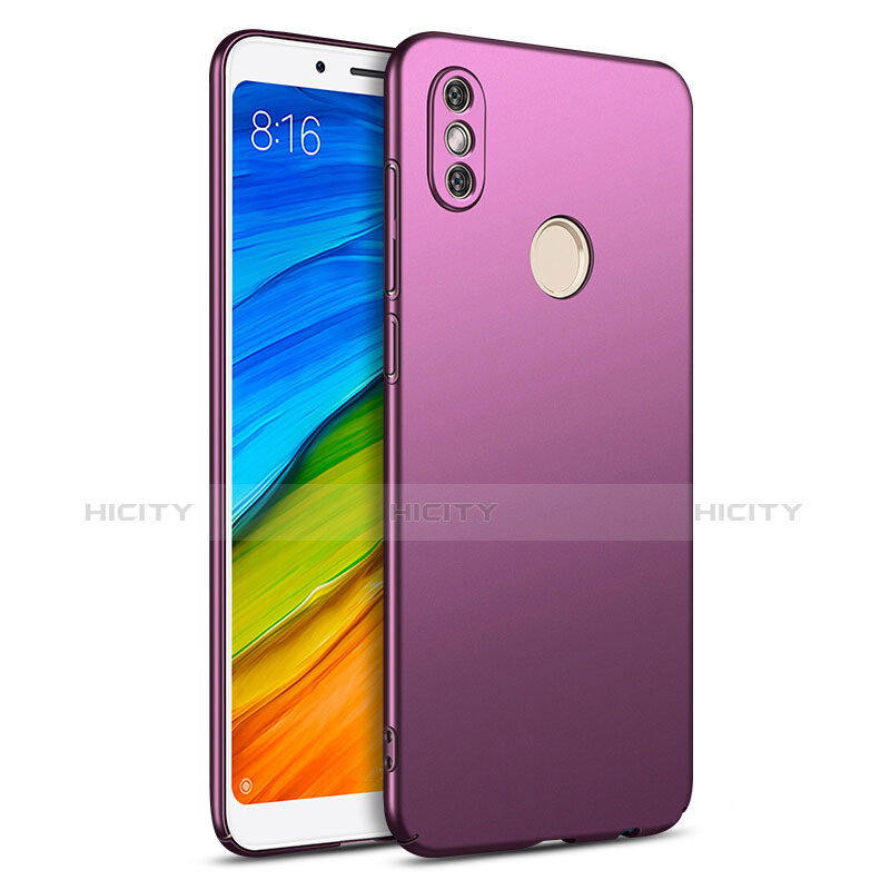 Carcasa Dura Plastico Rigida Mate para Xiaomi Redmi Note 5 Morado