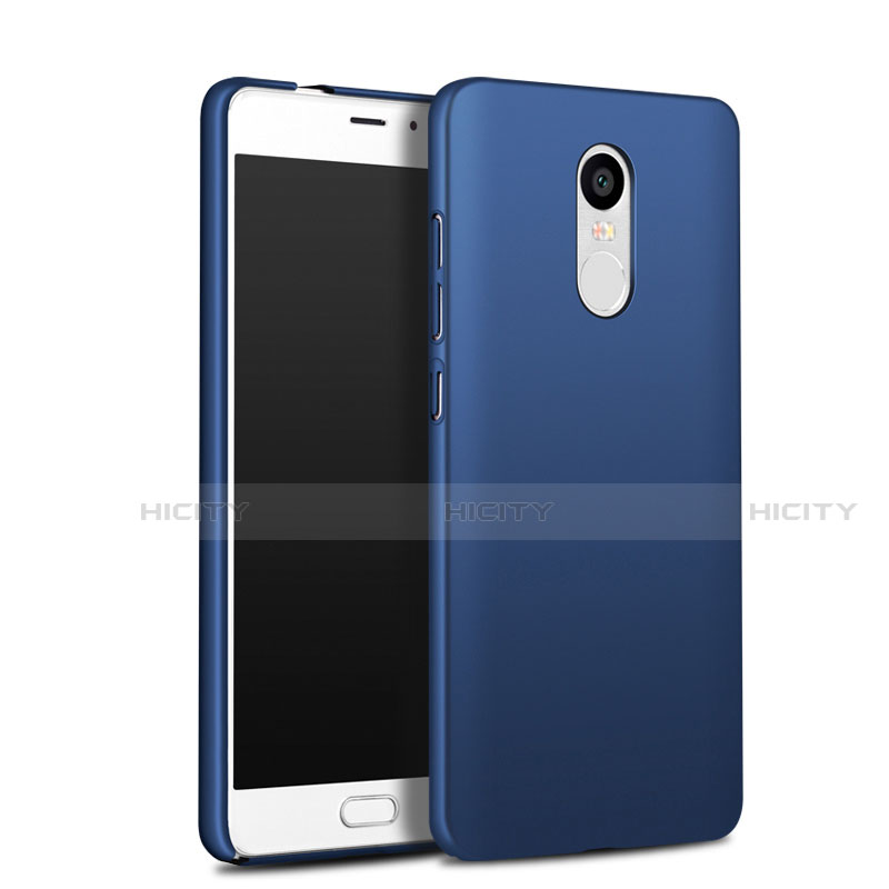 Carcasa Dura Plastico Rigida Mate Q03 para Xiaomi Redmi Note 4X High Edition Azul