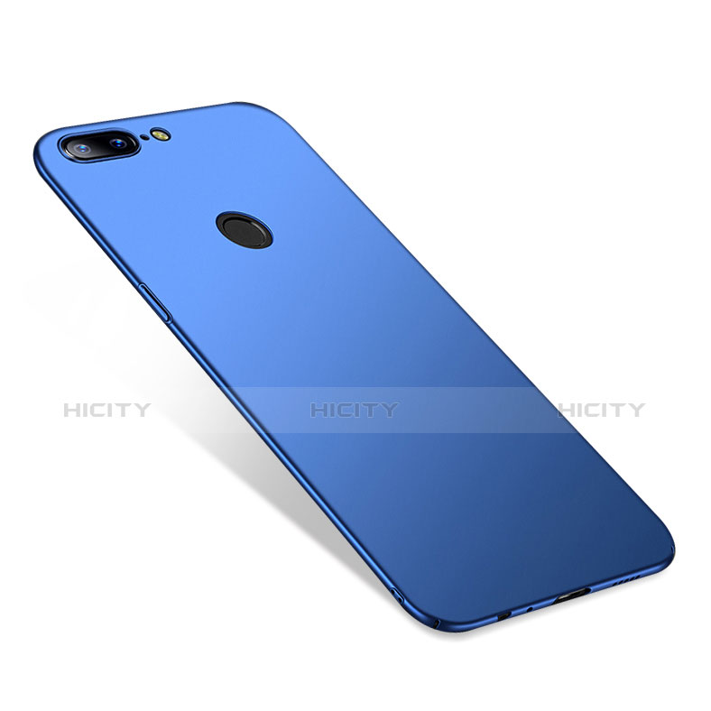 Carcasa Dura Plastico Rigida Mate R02 para OnePlus 5T A5010 Azul