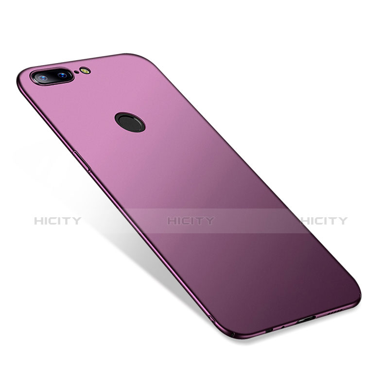 Carcasa Dura Plastico Rigida Mate R02 para OnePlus 5T A5010 Morado