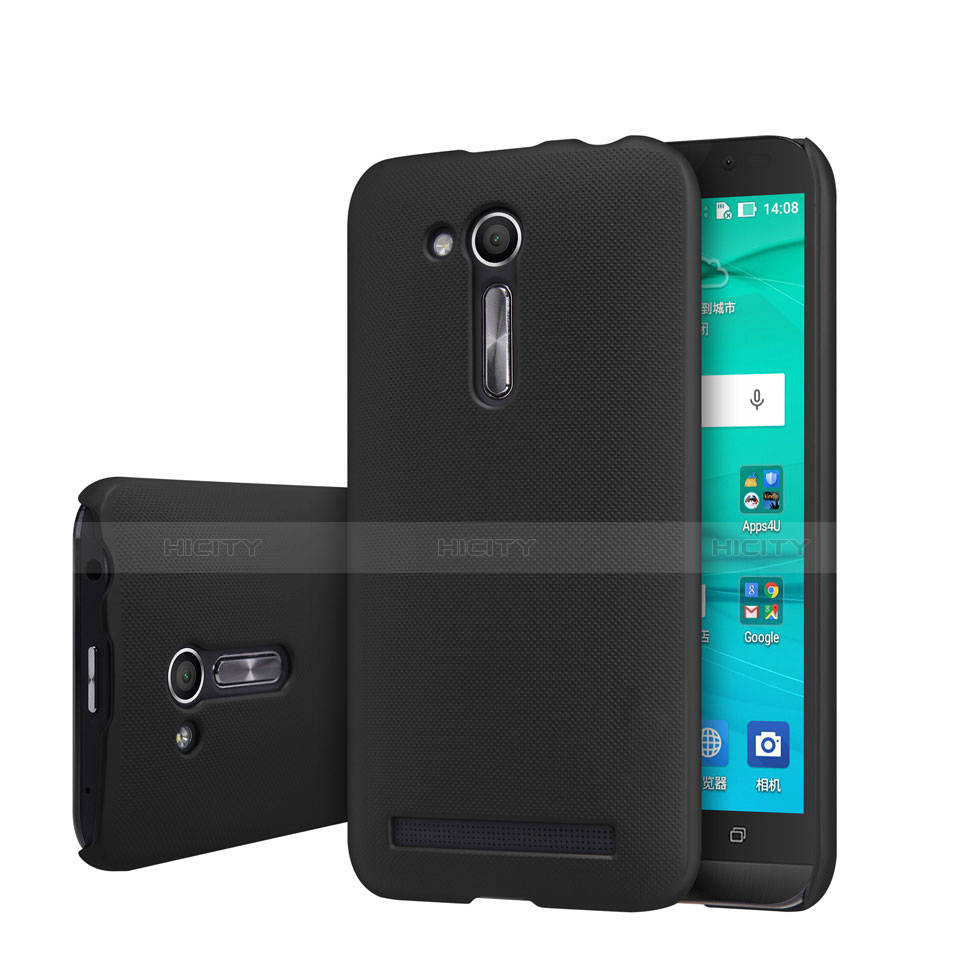 Carcasa Dura Plastico Rigida Perforada para Asus Zenfone Go ZB452KG ZB551KL Negro