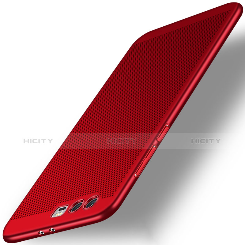 Carcasa Dura Plastico Rigida Perforada para Huawei Honor 9 Premium Rojo