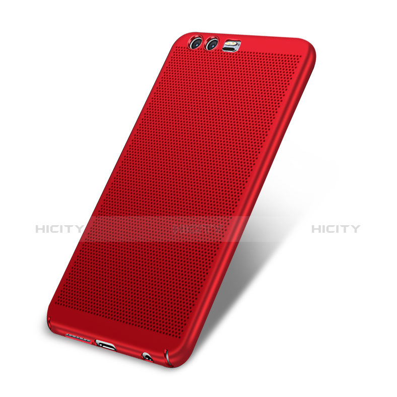 Carcasa Dura Plastico Rigida Perforada para Huawei Honor 9 Premium Rojo