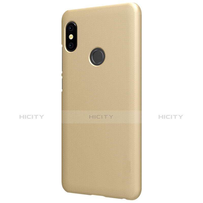 Carcasa Dura Plastico Rigida Perforada para Xiaomi Redmi Note 5 AI Dual Camera Oro