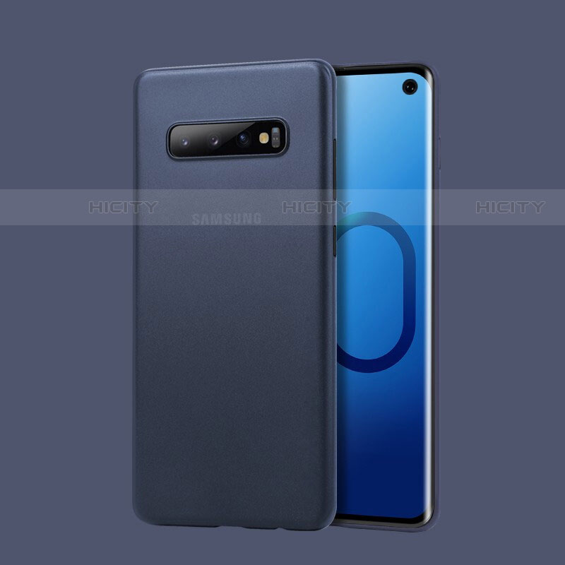 Carcasa Dura Ultrafina Transparente Funda Mate para Samsung Galaxy S10 5G Azul